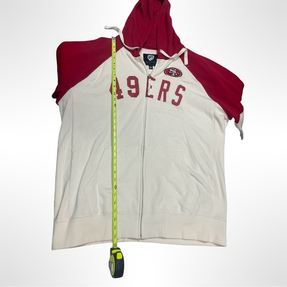 Hands High Men’s Size XXL Red / White  San Francisco 49ers Hoodie Sweatshirt - Picture 2 of 4